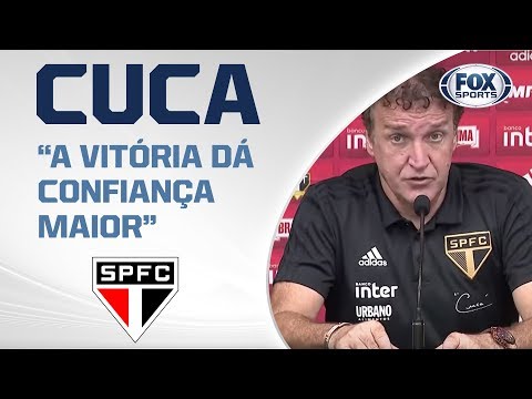 'MERECEMOS VENCER': Cuca elogia atuação do São Paulo diante do Botafogo