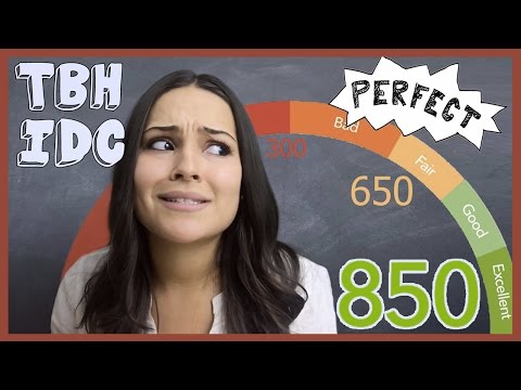 Why I Don't Care About A Perfect Credit Score & You Shouldn't Either! Video