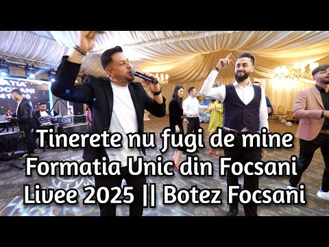 Formația Unic din Focșani ❎ Tinerețe nu fugi de mine || Colaj Manele 2025 ❎ Botez Focșani