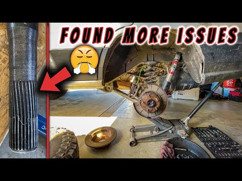 Replacing Bearing On Dana 35 Axle Shaft | Jeep WJ Grand Cherokee | Najar Offroad