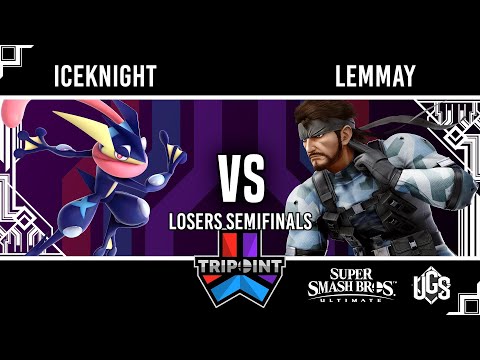 Tripoint Smash 201  -  Losers Finals  -  IceKnight(Greninja) Vs. Lemmay(Snake)