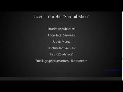 Liceul Teoretic "Samuil Micu" Sarmasu