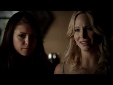 Caroline Drinks Megan's Vervain Water - The Vampire Diaries 5x01 Scene