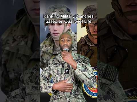 Military branches based on quality of life #army #navy #airforce #marines #coastguard #spaceforce