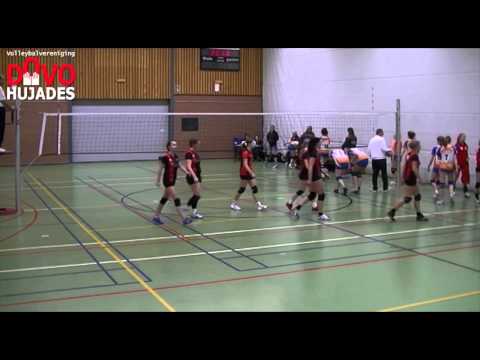 DOVO:Hujades  - DIO Bedum 3-2-14  (hele wedstrijd)