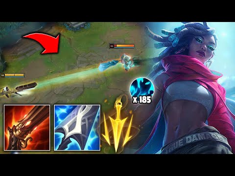 SENNA BUT I KILL YOU FROM ACROSS THE LANE (44 KILLS, 185 SOULS, INFINITE ATTACK RANGE)