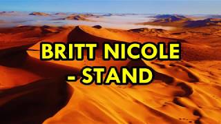 Britt Nicole - Stand Lyrics