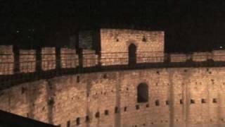 preview picture of video 'Soroca Fortress at Night, Soroca, Moldova'
