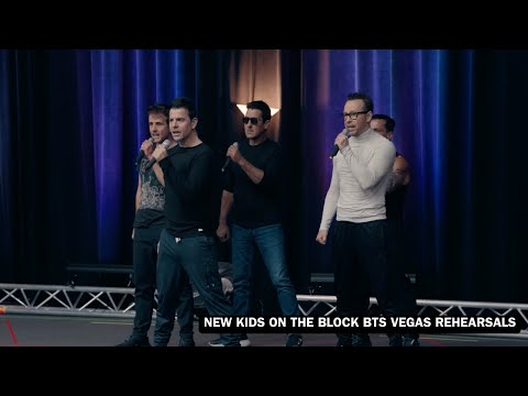 NEW KIDS ON THE BLOCK – Behind The Scenes Rehearsals for our Las Vegas Residency