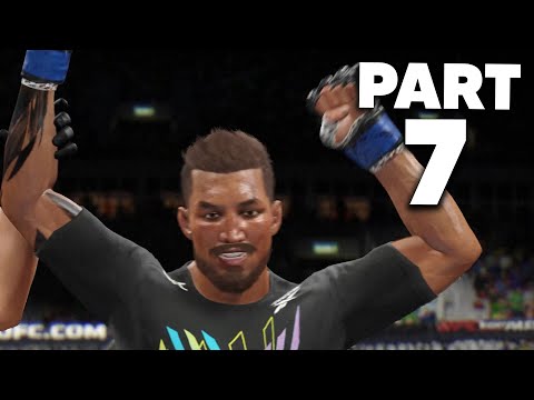 UFC 4 Career Mode Gameplay Walkthrough Part 7 - GIVE ME THAT TITLE FIGHT