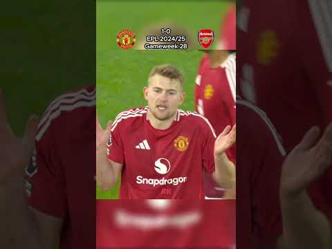 Manchester United vs Arsenal 🔥 EPL 2024/25