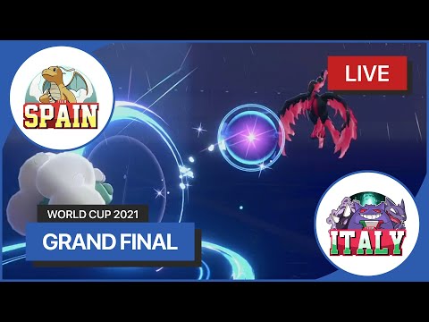Víctor Medina 🇪🇸  vs Emanuele Ciliberto 🇮🇹 - Grand Finals - 2021 World Cup of Pokémon VGC