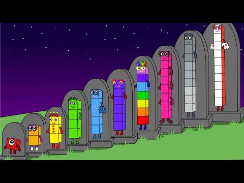 Numberblocks 1 2 3 4 5..10 die with a smile ??? - Numberblocks Funny Animation