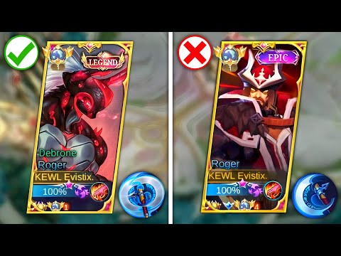 ROGER USER'S TRY THIS NEW CRITICAL ONESHOT BUILD TO DESTROY META HEROES | MLBB