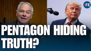 Tim Kaine Claims Pentagon Is Hiding Truth In Explosive Trump Showdown | WORLD NEWS | US NEWS