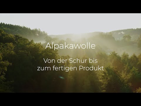 Alpakawolle: Von der Schur bis zum fertigen Produkt | von Grüne Erde