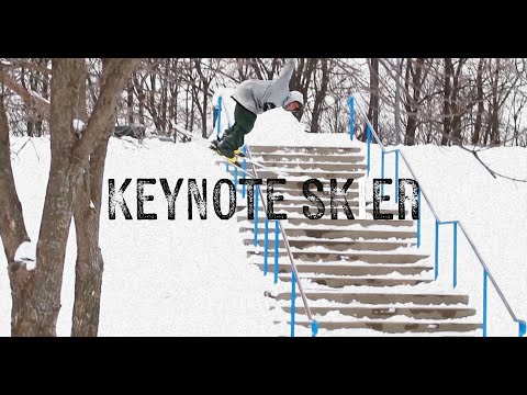 "Keynote Skier" A B-Dog Bone