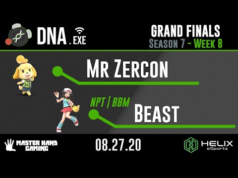 DNA.EXE S7:W8 - Mr Zercon (Isabelle) Vs. NPT | BBM | Beast (Pokemon Trainer) - Grand Finals