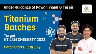 IIT JAM chemistry 2023 online course | online coaching for IIT jam chemistry 2023 | MadChem Classes