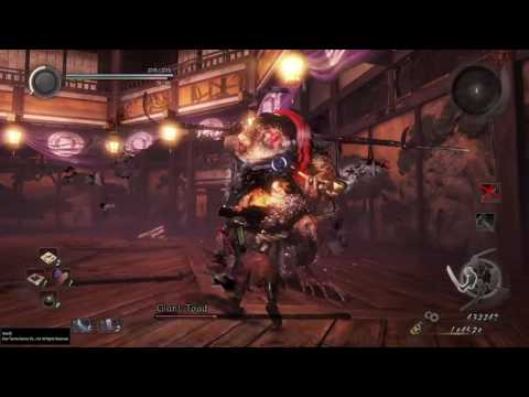 Nioh - Giant Toad Boss Fight
