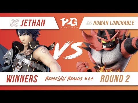 BrookLAN Brawls 64 - GS | Jethan (Chrom) v. CU | HumanLunchable (Incineroar) - Winners Round 2