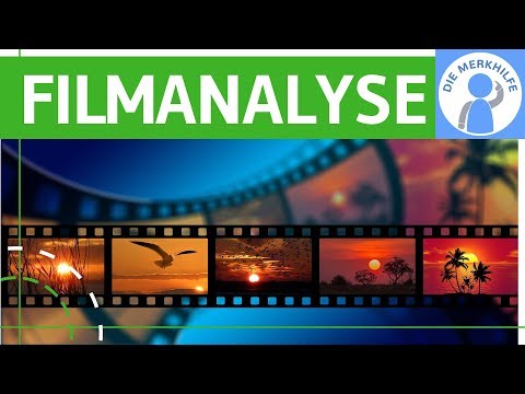 Film analysis - Aspects for description & analysis + basic terms explained simply