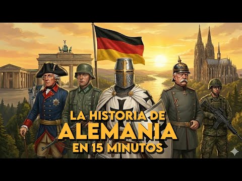 ✅ La historia de ALEMANIA  en 15 minutos | Resumen rápido y fácil