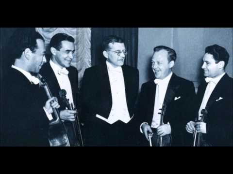 Shostakovich - String quartet n°8 - Borodin SQ Edinburgh 1962