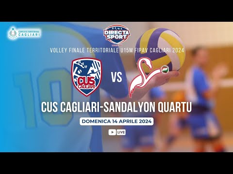 Fipav Cagliari Finale Territoriale U15M - Cus Cagliari-Sandalyon Quartu (0-3)