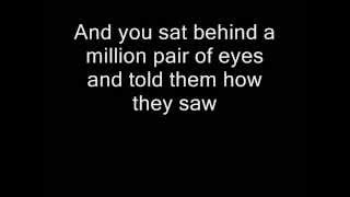 David Bowie - Song for Bob Dylan (Lyrics)