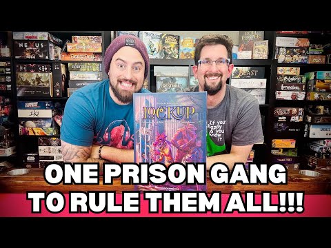 Lockup Board Game Review - First Impression - Kickstarter - Thunderworks Games