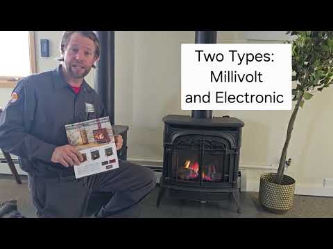 Intro to Gas Fireplaces, two Valve Types: Millivolt vs. Electronic Valves