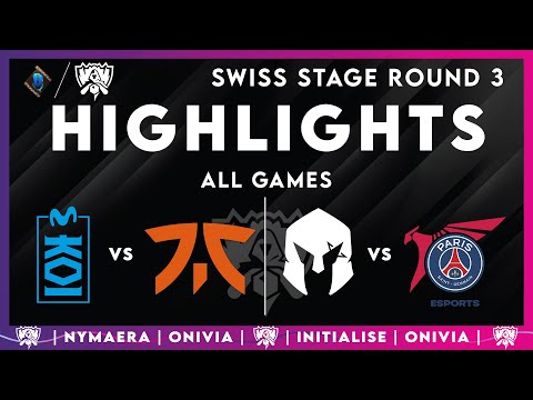 Worlds Highlights ALL GAMES Day 5 | Worlds Swiss Stage 2025 by Onivia