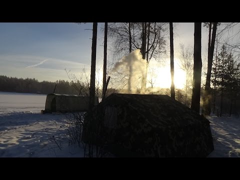Зимние палатки МБ-552 М2 и Р-34. Краткий обзор