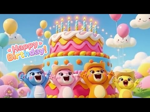 Hip Hip Happy Day 🎉 | Catchy Birthday Song for Kids | Happy Birthday Song #welotoons