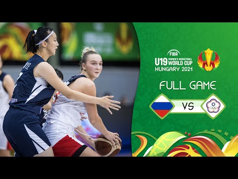 Russia v Chinese Taipei | Full Game - FIBA U19 Women's Basketball World Cup 2021