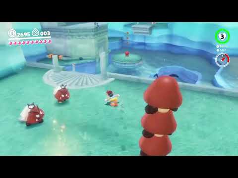 Jumping over forever super Mario odyssey clip