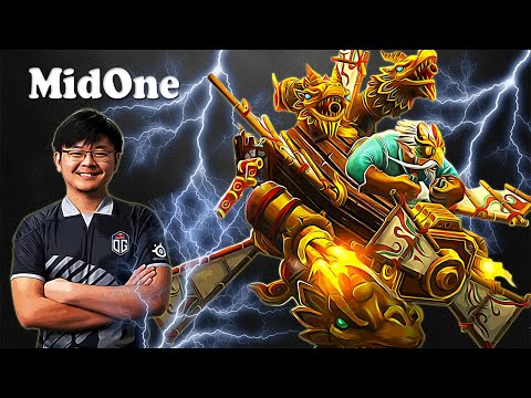 MidOne - Gyrocopter Midlane with Notail Nyx Assassin | Dota 2 7.28b Gameplay