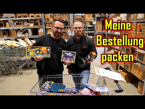 🛒 I'M PACKING MY FIREWORKS ORDER | At the Röder Fireworks warehouse