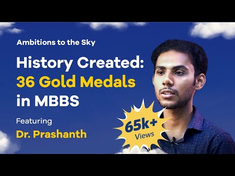 Ambitions To The Sky S02 E02 Feat. Dr. Prashanth | 36 Gold Medals Winner