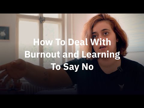 How To Deal With Burnout and Learning To Say No with Sara Vieira