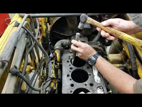 Cylinder sleeve piston liner removal