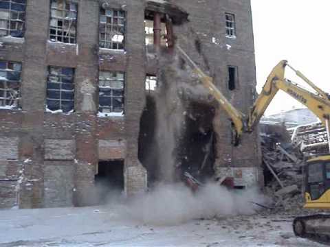 Rückbau Gebäude C12 Karbidfabrik Temirtau, Kasachstan