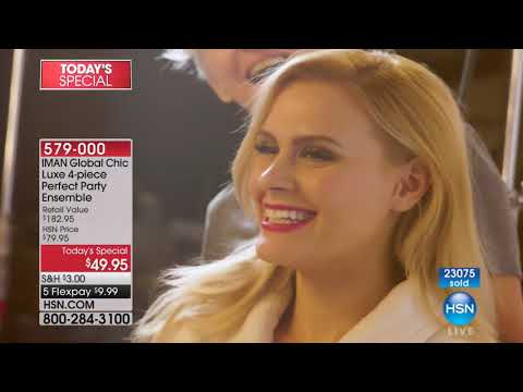 HSN | IMAN Global Chic Fashions 11.11.2017 - 11 AM