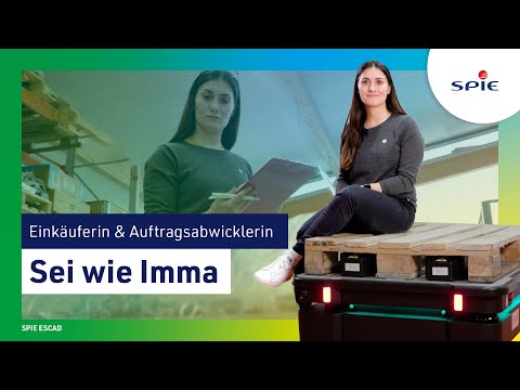 Einkäuferin und Auftragsabwicklerin für Cobots und AMRs - Imma | ESCAD AUTOMATION