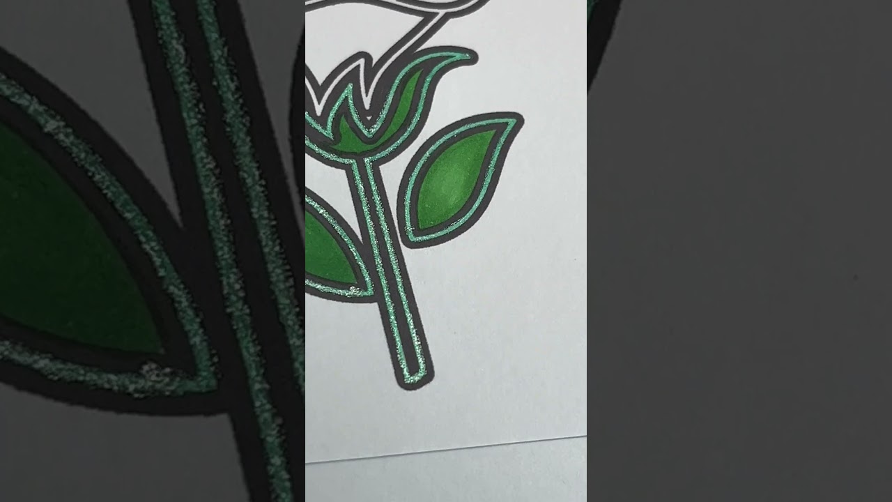 New! rose flower coloring page #art #drawing #coloring