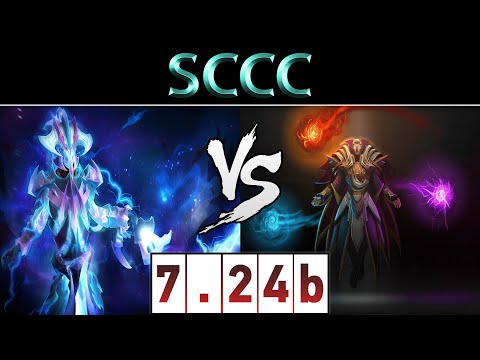 Sccc [Razor] vs [Invoker] ► High EU Ranked ► Dota 2 7.24b