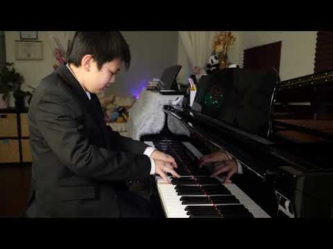 Bruce Wang Plays Etude in F  Major,op.45,no.14,By S.Heller