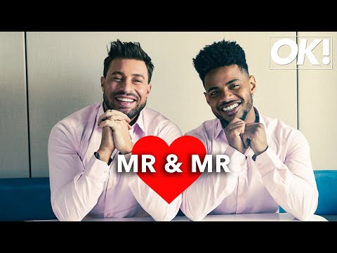 Duncan James and boyfriend Rodrigo play Mr and Mr - OK! Magazine