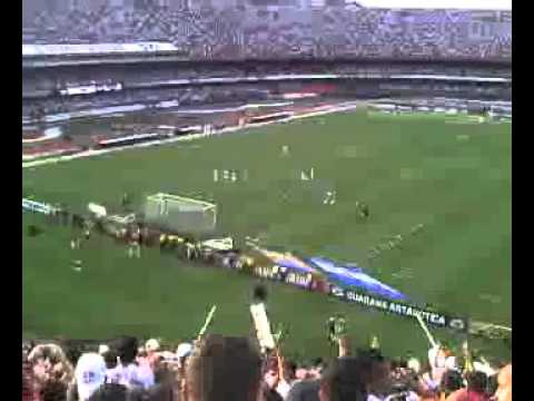 TORCIDA INDEPENDENTE - Gol do Rogerio Ceni SP 2x1 Nautico